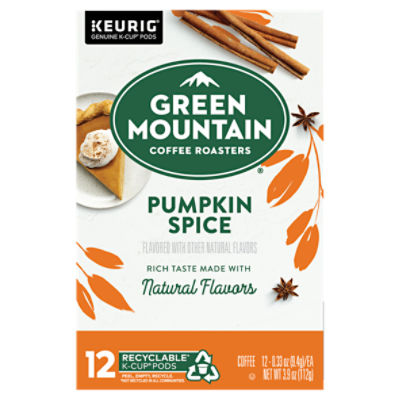 ingredients in green mountain pumpkin spice coffee