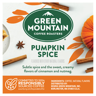 Save on Green Mountain Iced Pumpkin Spice Coffee K-Cup Pods Order Online  Delivery