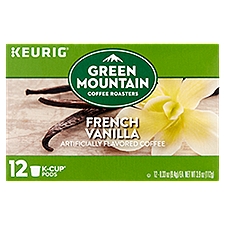 Green Mountain Coffee Roasters French Vanilla Coffee K-Cup Pods, 0.33 oz, 12 count