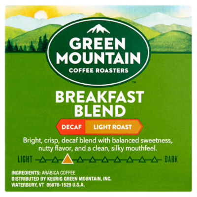 Green mountain decaf outlet breakfast blend