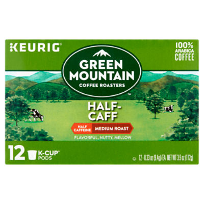 Half caff clearance coffee k cups