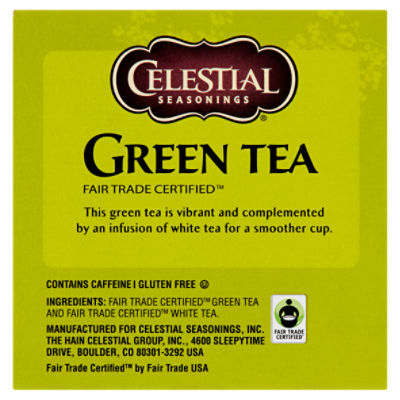 Celestial Seasonings Green Tea with White Tea K-Cup Pods, 0.10 oz, 12 count