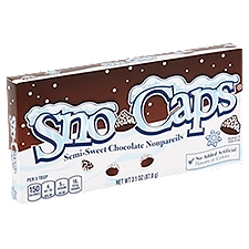 Sno-Caps Semi-Sweet Chocolate, Nonpareils, 3.1 Ounce