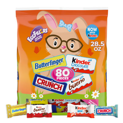 EggFillers Assorted Candy, 80 count, 22.2 oz