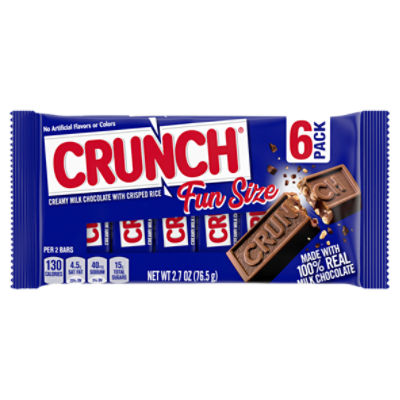 Crunch Fun Size 6 pack MP - The Fresh Grocer
