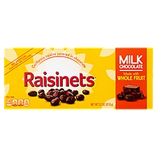 Raisinets California Raisins Covered in Milk Chocolate, 3.1 oz, 3.1 Ounce