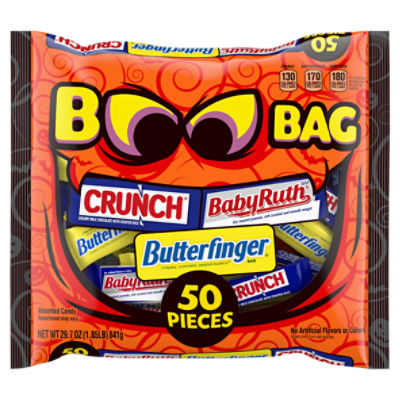 Boo Bag Assorted Candy, 50 count, 29.7 oz