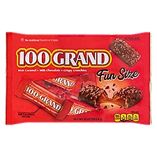 100 Grand Rich Caramel Milk Chocolate, Crispy Crunchies, 10 Ounce