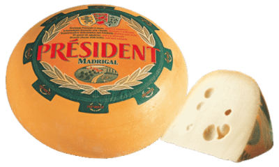 President Cheese Madrigal Wheel Swiss