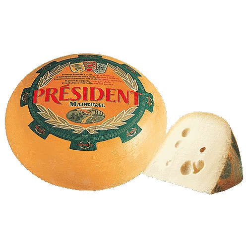 President Cheese Madrigal Wheel Swiss