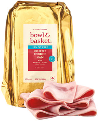 Bowl & Basket Imported Ham, 1 Pound