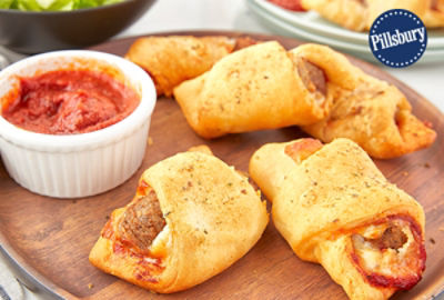 Air Fryer Meatball Sub Crescent Rolls