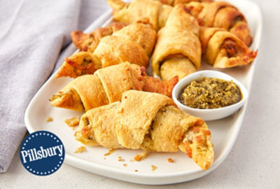 Air Fryer Turkey Pesto Crescent Rolls