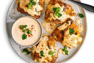 Alabama White BBQ Grilled Chicken Thighs