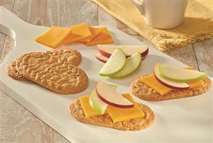 Apple 'n Cheddar belVita Breakfast Topper