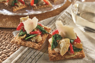 Artichoke & Kale Bruschetta Topper