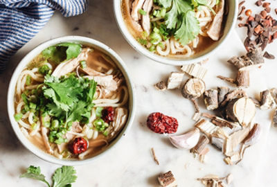 Asian Inspired Chicken Noodle Soup