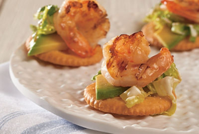 Avocado and Grilled Shrimp Toppers