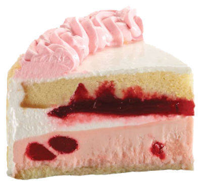 Junior's Strawberry Shortcake Cheesecake Slice