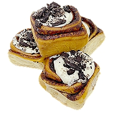 Fresh Bake Shop Oreo Rolls with Oreo Icing, 4 Pack, 21 Ounce