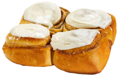 Fresh Bake Shop Apple Rolls with Caramel Icing, 4 Pack