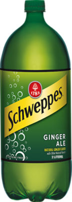 Schweppes Ginger Ale, 67.6 fl oz