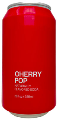 United Sodas Cherry Pop Natural Soda