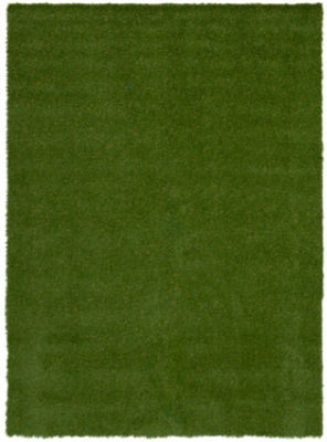 Natco Home Luxe Turf Green Grass Area Rug