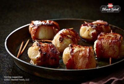 Bacon Wrapped Chili Butter Scallops