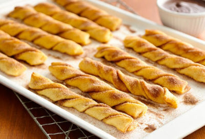 Baked Crescent Churros