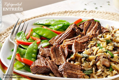 Beef with Spring Vegetable Rice