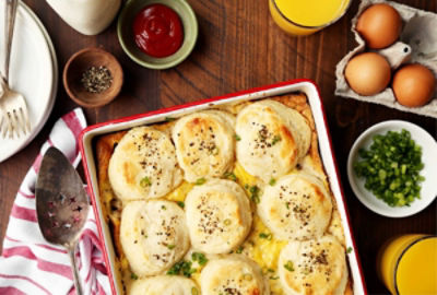 Biscuits and Gravy Casserole