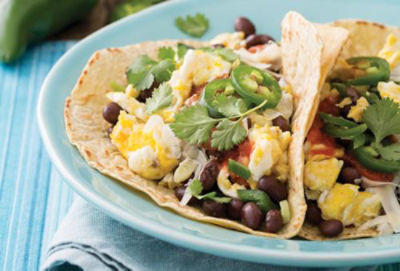 Black Bean Breakfast Tacos