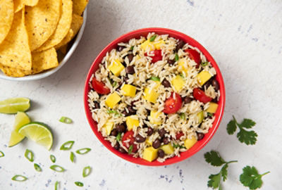 Black Beans and Rice Mango Salad