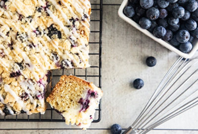 Blueberry Cream Cheese Coffee Cake