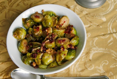 Braised Brussels Sprouts