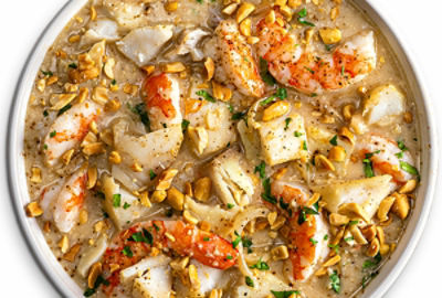 Brazilian Shrimp and Cod Stew