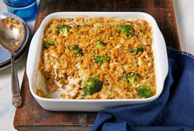 Broccoli, Chicken and Wild Rice Casserole