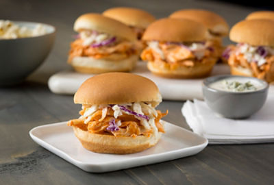 Buffalo Chicken Salad Sliders