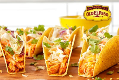 Buffalo Chicken Tacos with Ranch Slaw