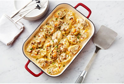 Butternut Squash & Fennel Sausage Stuffed Shells