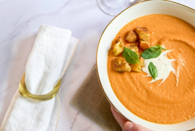 Butternut Squash Soup with Boursin