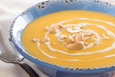 Butternut Squash Soup with Cashew Cream