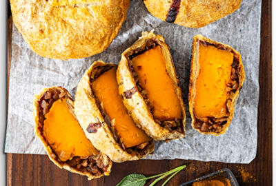 Butternut Squash and Apple Wellingtons