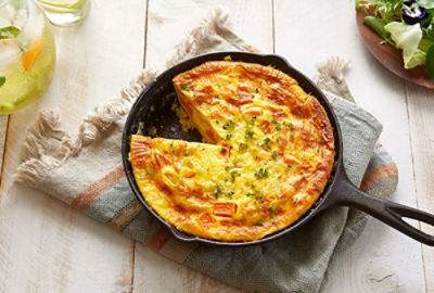 Butternut Squash and Leek Frittata