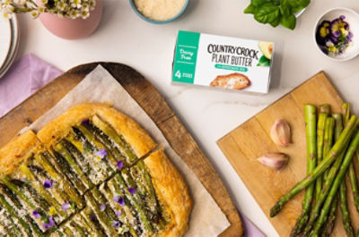 Country Crock® Vegan Asparagus Tart