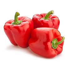 Red Bell Peppers, 1 ct, 6 oz, 6 Ounce