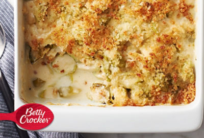 Cheesy Brussels Sprouts Casserole