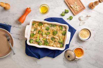 Cheesy Chicken Broccoli Rice