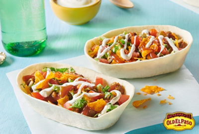 Cheesy Nacho Walking Taco Bowls